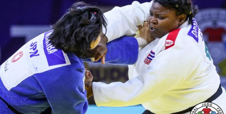 Idalis Ortiz volvió a figurar en el podio de un Grand Slam. Foto: ijf.org