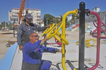 Parque Deportivo de Línea y 12: renace el bienestar (+ Fotos)