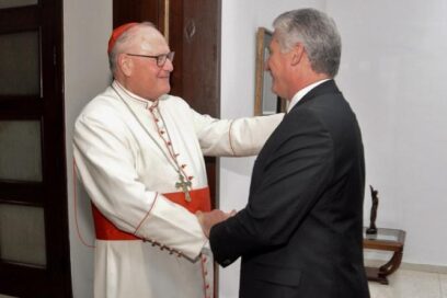 Recibe Díaz-Canel a su Eminencia el Cardenal Timothy Dolan, Arzobispo de Nueva York