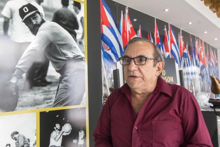 Erie Reyes, director del Salón del Deporte Cubano. Foto: Roberto Morejón