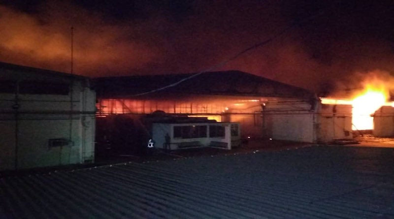 El presidente Nicolás Maduro ordenó la restitución inmediata del material indispensable y la captura de los responsables del ataque terrorista. Foto: TelesurTV