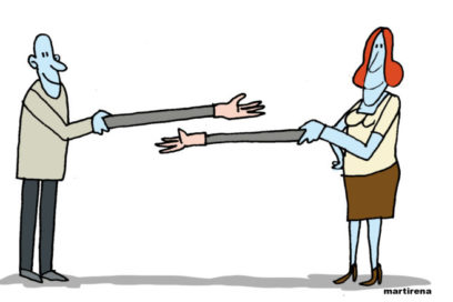 La Guagua: distancia social contra la Covid-19