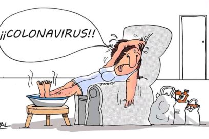 La puñetera cola (+ Caricaturas)