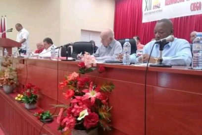 Preside Machado Ventura asamblea XII Congreso del campesinado en Ciego de Ávila