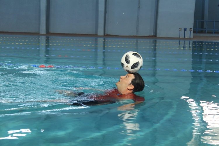 Jhoen Lefont, dos nuevos récords a su cuenta. Foto: el autor