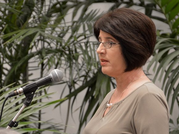 Martha Elena Feitó Cabrera, Ministra de Trabajo y Seguridad Social. Foto: Tomada de la Presidencia.