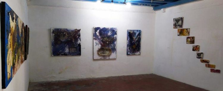 Panorámica de la exposición Paisajes Galácticos