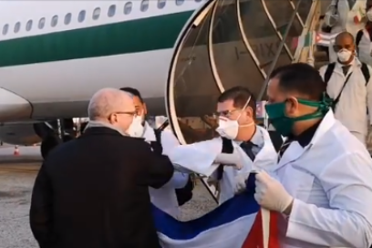 Llega a Italia brigada médica de Cuba para ayudar frente a Covid-19