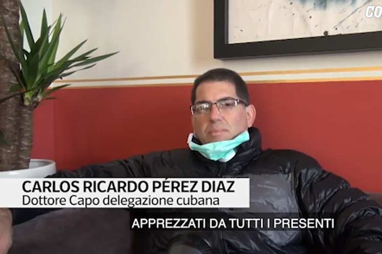 médicos cubanos en Italia,