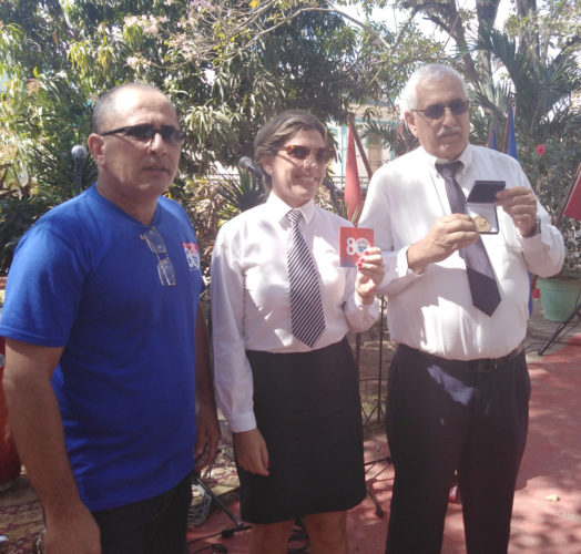 Transtur Camagüey obtuvo el Sello 80 Aniversario de la CTC. Foto: Gretel Díaz Montalvo