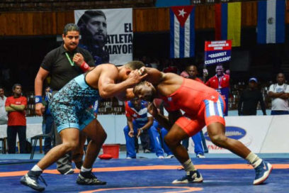 Lucha cubana en Preolímpico: ¡Qué paso más chévere!