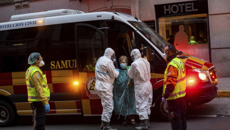 En Madrid, España. Foto: Bernat Armangue/AP