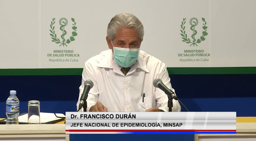 Conferencia de Prensa sobre situación del nuevo coronavirus Covid-19 en Cuba, de este lunes.