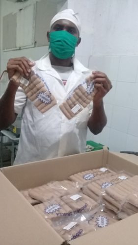 Más de 4 mil paquetes de croquetas se destinaron a la conformación módulos con productos alimenticios para personas vulnerables
