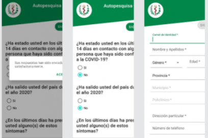 La autopesquisa de la Covid-19 desde tu móvil