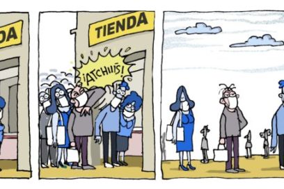 La Guagua: Molotes, apagones y colas