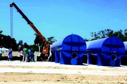 Casi lista inversión hidráulica