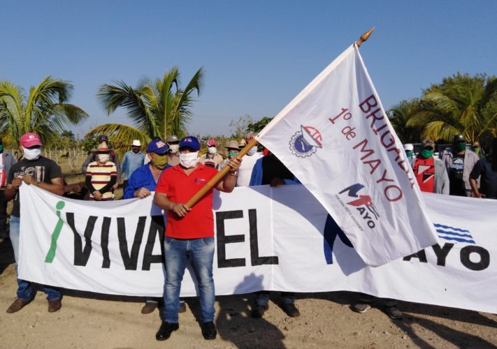 Dirigentes sindicales conforman la Brigada Primero de Mayo que en Camagüey contribuirá en la batalla contra la COVID-19. Foto: Gretel Díaz Montalvo