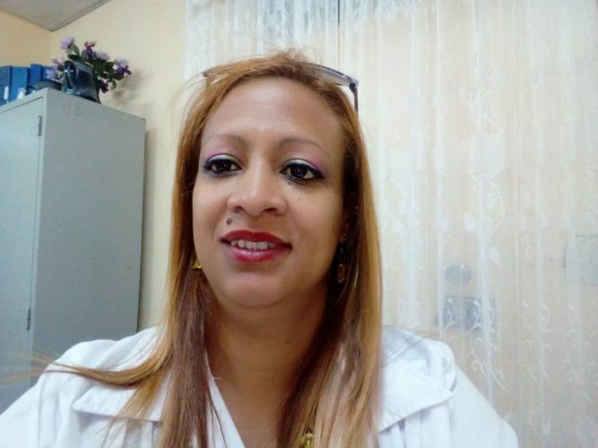 Dra. Yofaidy Pérez Medina, jefa del Programa Materno Infantil en la provincia santiaguera. Foto: Cortesía Dra. Yofaidy Pérez Medina