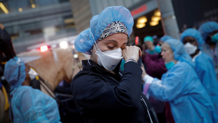 Nueva York es el estado más castigado por la pandemia de EE.UU. con un total de 14.064 muertes.