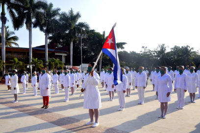 A Barbados enfermería cubana contra la COVID-19 (+ Fotos y Video)