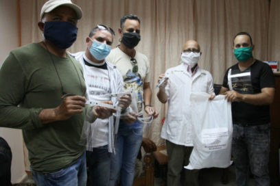 En Sancti Spíritus, cuatro mosqueteros contra la COVID-19
