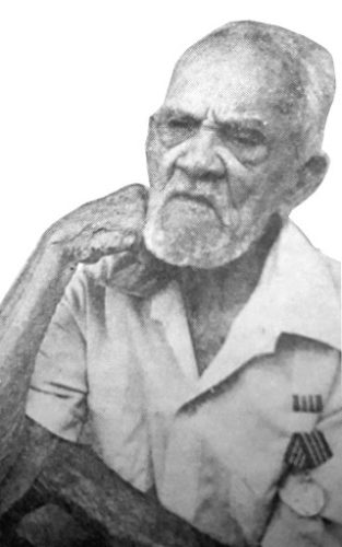Juan Fajardo Vega, último mambí de Cuba, fallecido en 1990. Foto: Juventud Rebelde