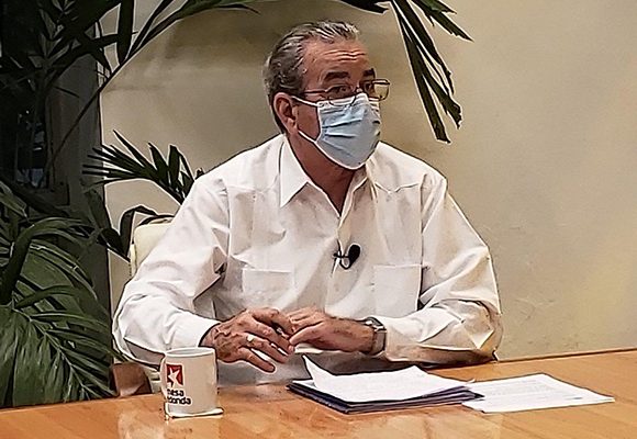 José Ramón Saborido Loidi, ministro de Educación Superior. Foto: @PresidenciaCuba