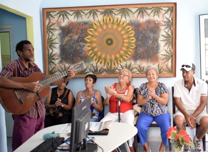 Silvio Ibarra Alemán no se cansa de apostar por la música. Foto: Agustín Borrego