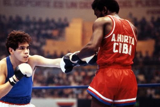 Adolfo Horta, tricampeón mundial de boxeo. Foto: Archivo