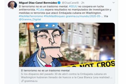 Cuba espera resultados no manipulados tras ataque a sede en EE.UU.