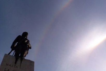 Arcoiris por la esperanza desde la Plaza del Che (+ Fotos)