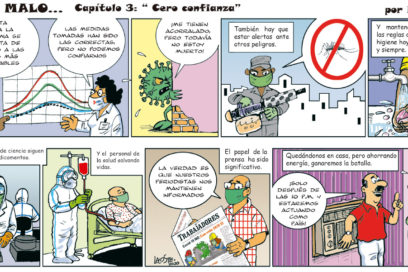 Bicho malo. Capítulo 3: «Cero confianza»