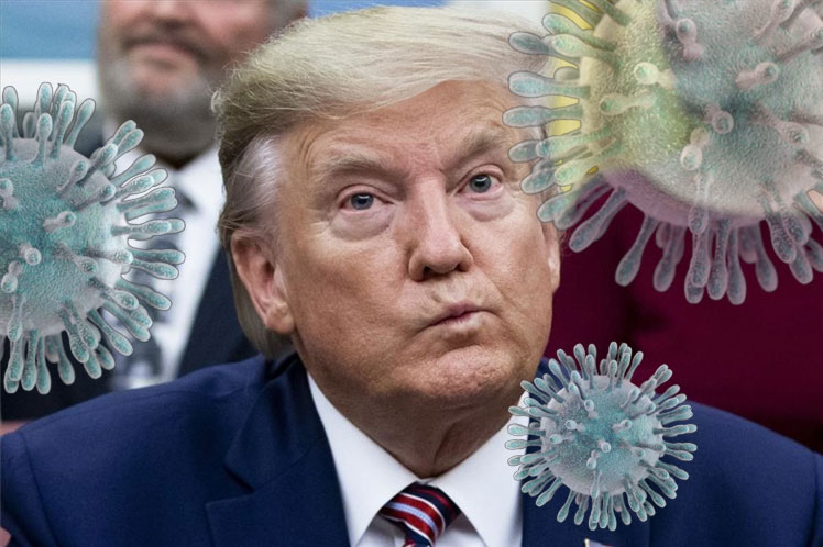 Trump alienta a los estados a reabrir negocios y empresas, a pesar de que no existe una guía federal clara sobre la reapertura. Foto: Tomada de PL