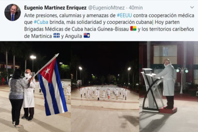 Frente a calumnias y amenazas de EE.UU., Cuba brinda más solidaridad