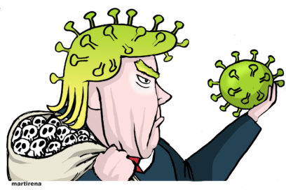 El coronatrump: la peor pandemia (+Video)