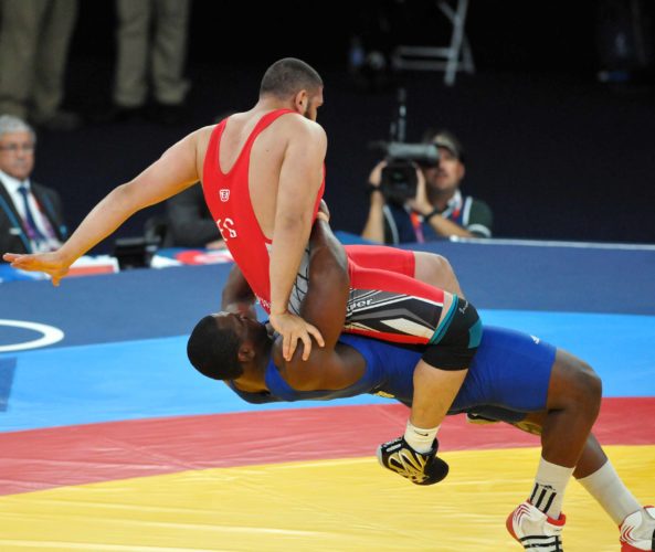 Mijaín López, un fuera de serie en la lucha mundial. Foto: Ricardo López Hevia.