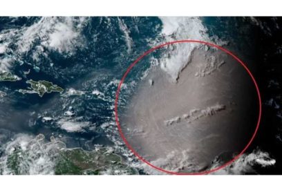 Avanza hacia Cuba nube de polvo del Sahara