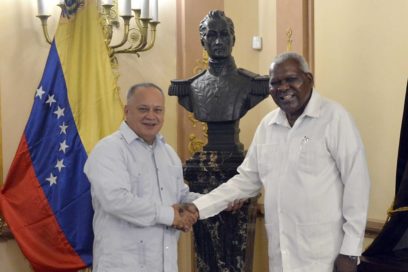 Agradece Esteban Lazo a Diosdado Cabello solidaridad de la Asamblea Nacional Constituyente de Venezuela