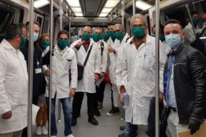 Brigada Henry Reeve procedente de Andorra regresa a Cuba (+Fotos)