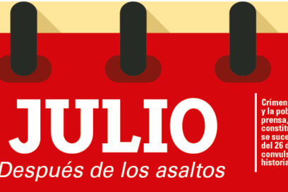 Julio después de los asaltos (Infografía)