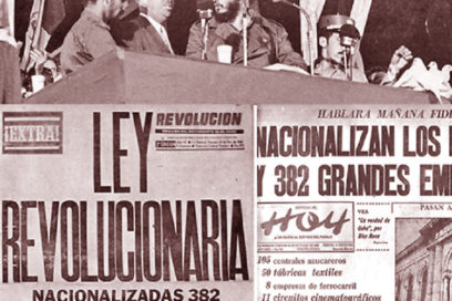 Unidad y nacionalizaciones