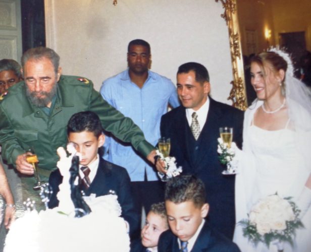 Antes de ser padrino de la boda de Nersy y Juan Miguel ya Fidel se había convertido en parte de la familia. Foto: Cortesía del entrevistado.