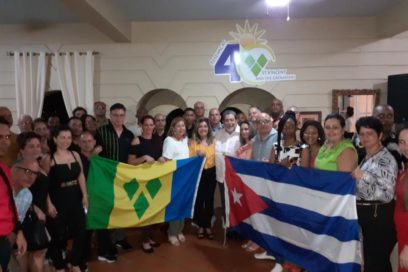 Primer Ministro de San Vicente y las Granadinas despidió a la Brigada Henry Reeve