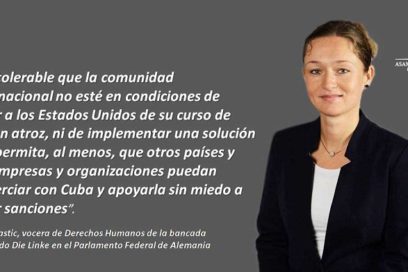 Diputadas de La Izquierda alemana ratifican solidaridad con Cuba