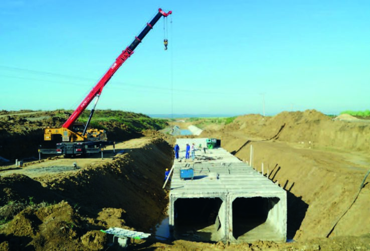 Se reajustan los planes, pero la construcción de los trasvases en Holguín, la mayor obra hidráulica que se ejecuta en el país, seguirá adelante. Foto: Ecoi 16 - Twitter