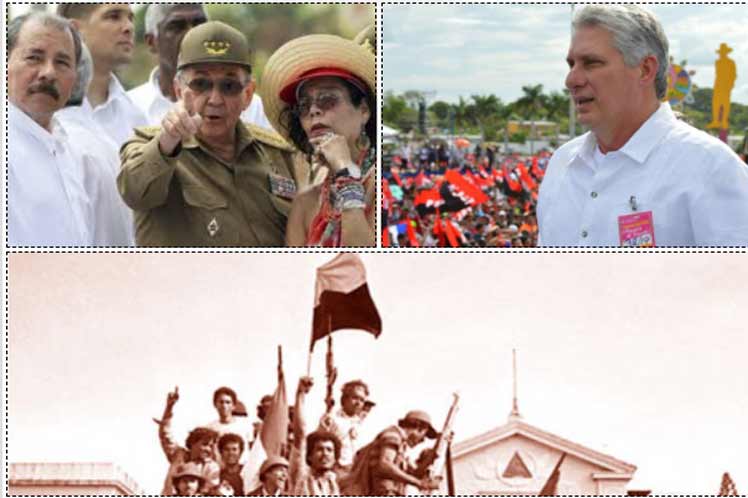La histórica fecha del 19 de julio de 1979 marcó el fin de la dictadura del clan de la familia Somoza y abrió una nueva época para el pueblo de Nicaragua. Foto: Tomada de Prensa Latina