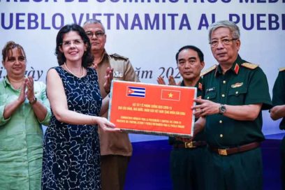 Vietnam dona insumos médicos a Cuba (+ Video)