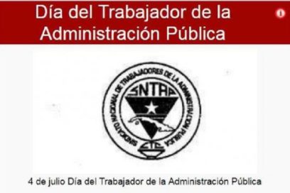 Trabajadores de la Administración Pública celebran de manera sui géneris su Jornada