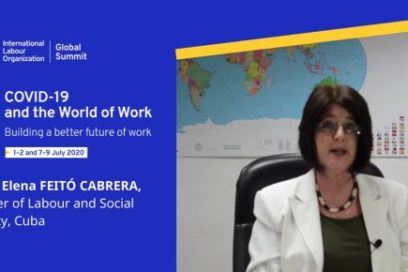 Ministra cubana exhortó en la Cumbre de la OIT la necesidad de aplicar protección laboral (+Video)